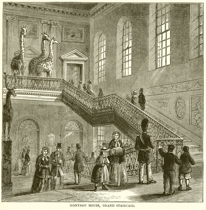 Montagu ház, nagy lépcsőház alkotó: English School