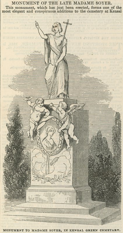 Madame Soyer emlékműve alkotó: English School