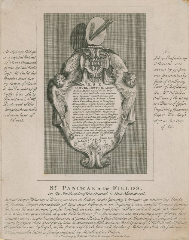 Samuel Cowper emlékműve alkotó: English School