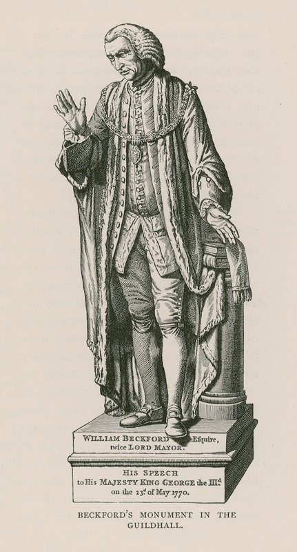 William Beckford emlékműve alkotó: English School