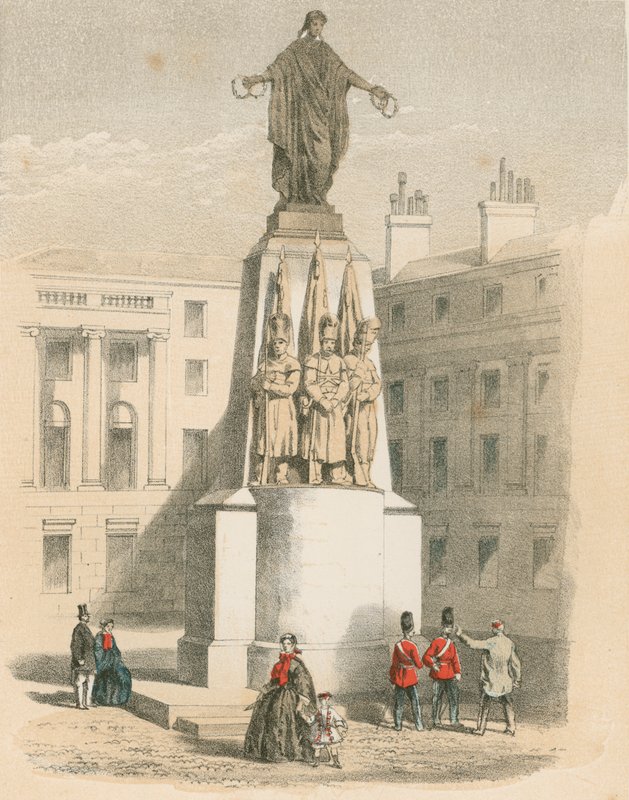 Az őrök emlékműve, London alkotó: English School