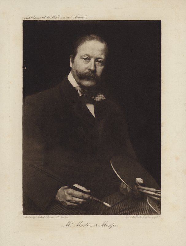 Mortimer Menpes (fotómetszet) alkotó: English School