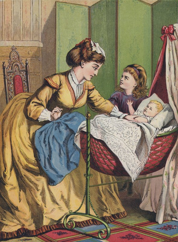 Anya és baba alkotó: English School