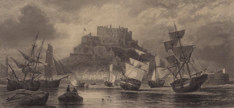 Mount Orgueil kastély, Jersey alkotó: English School
