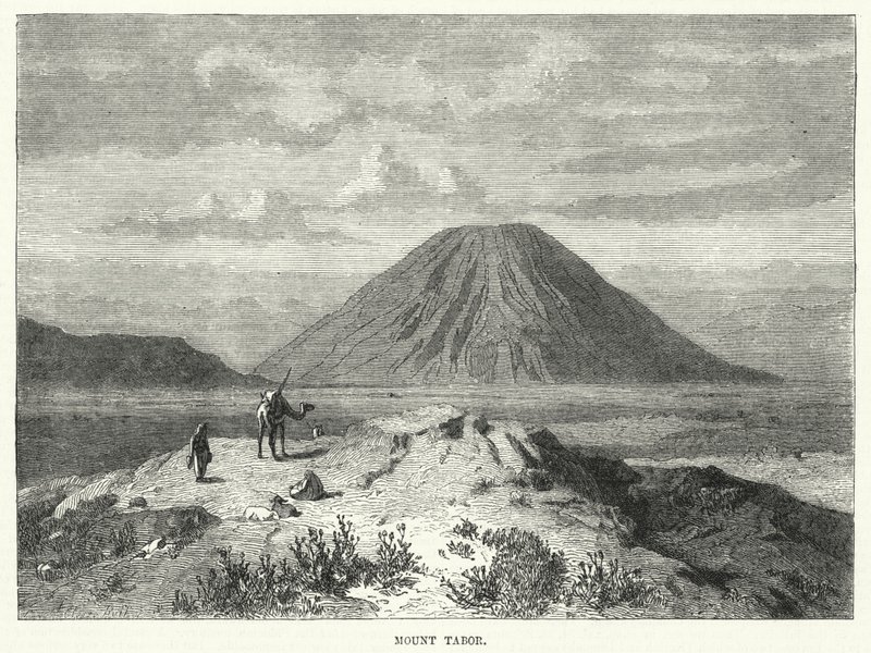 Mount Tabor (metszet) alkotó: English School