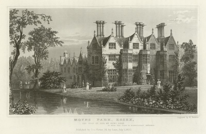 Moyns Park, Essex, George William Gent székhelye, Esquire alkotó: English School
