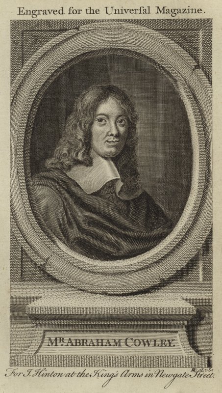 Abraham Cowley úr alkotó: English School