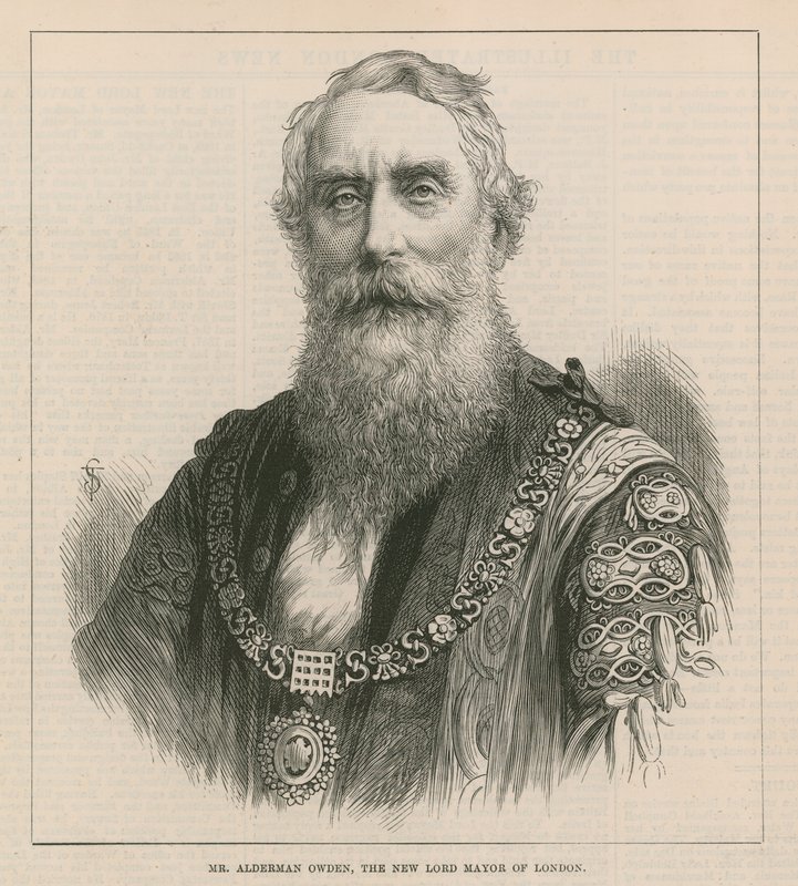 Alderman Owden úr, London főpolgármestere alkotó: English School