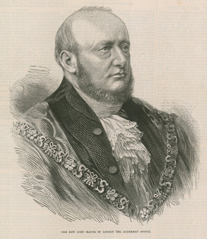Alderman Stone úr, London új polgármestere alkotó: English School