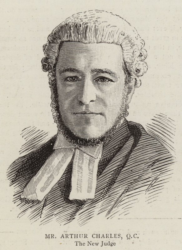 Mr Arthur Charles, QC (metszet) alkotó: English School