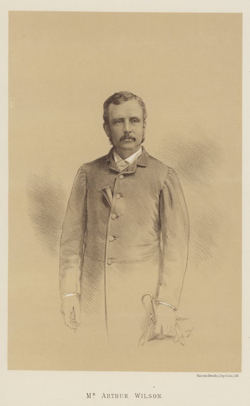Arthur Wilson úr (litho) alkotó: English School