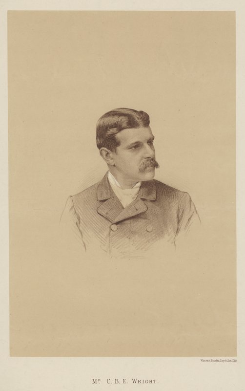 Mr C B E Wright (litho) alkotó: English School