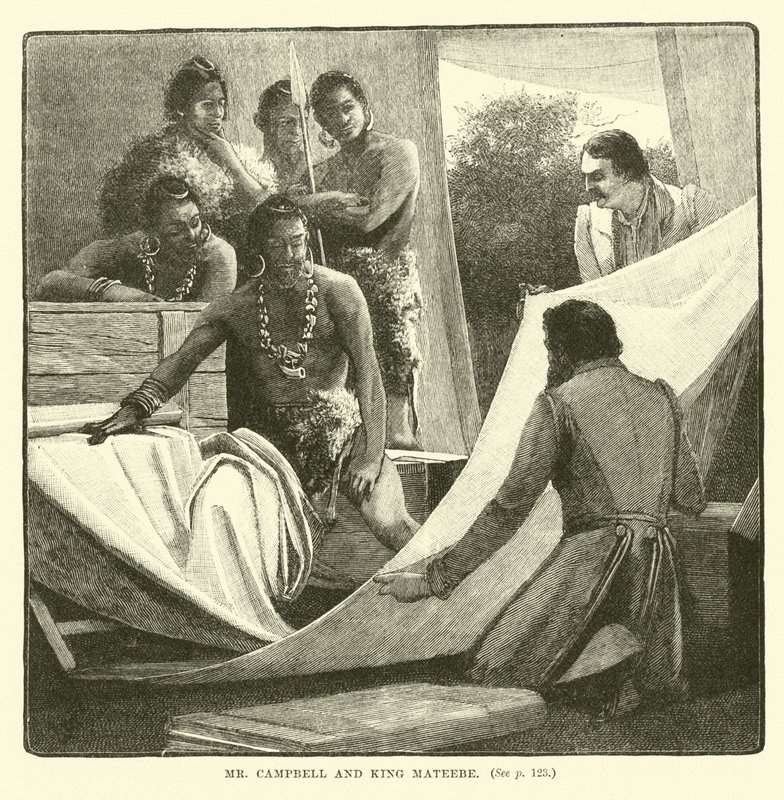 Campbell úr és Mateebe király alkotó: English School