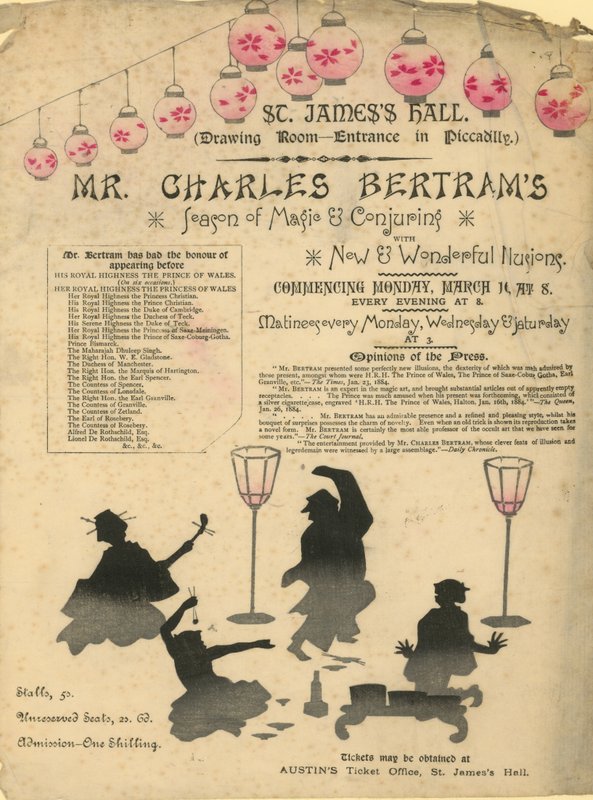 Charles Bertrams varázslat és varázslat szezonja alkotó: English School