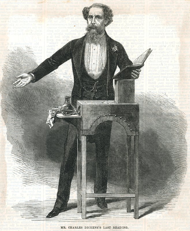 Charles Dickens úr utolsó olvasata alkotó: English School