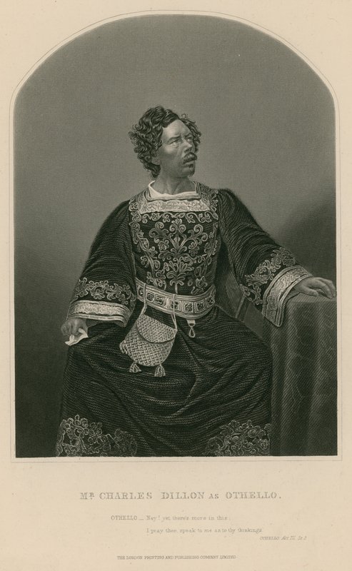 Charles Dillon úr, mint Othello alkotó: English School