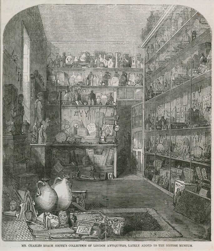 Charles Roach Smith úr londoni régiséggyűjteménye alkotó: English School