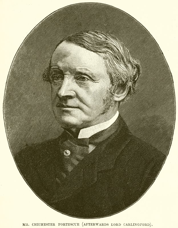Mr. Chichester Fortescue (utóbb Lord Carlingford) alkotó: English School