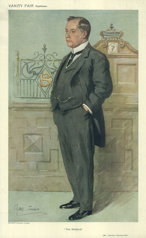 Clarence Ravenscroft úr alkotó: English School