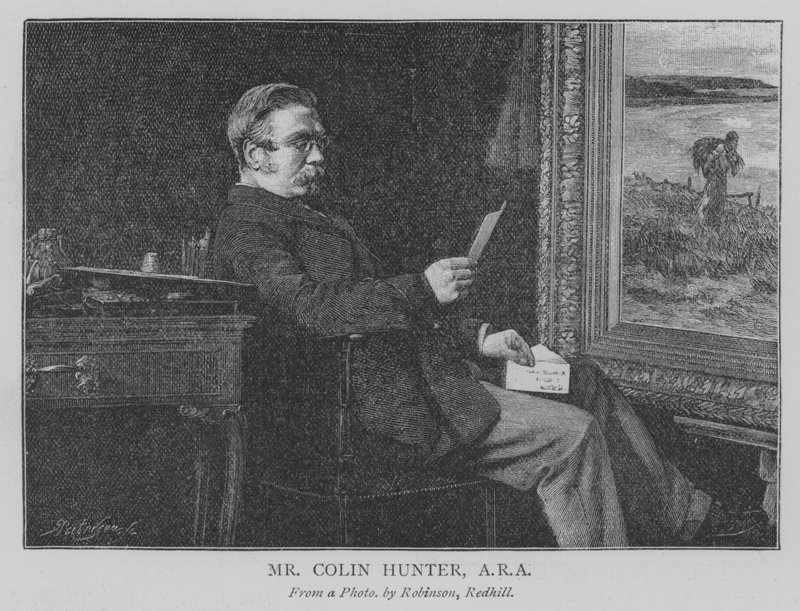Mr Colin Hunter, ARA (metszet) alkotó: English School