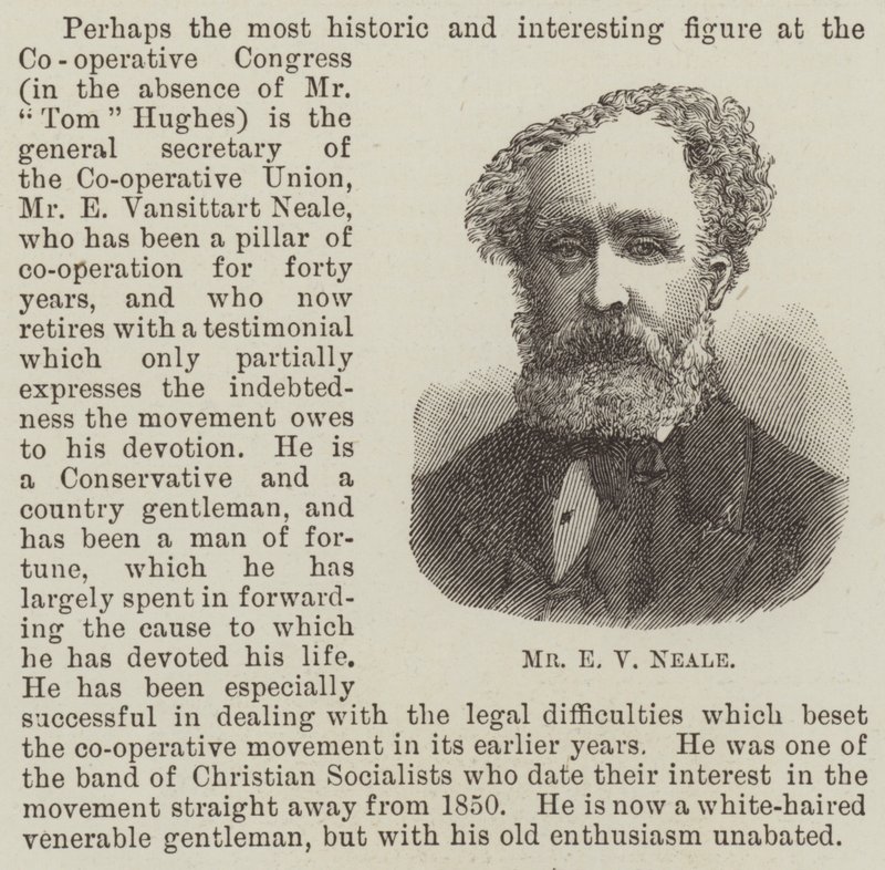 Mr E V Neale (metszet) alkotó: English School