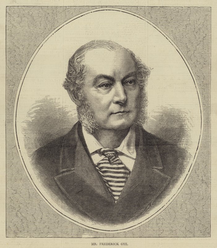 Mr Frederick Gye (metszet) alkotó: English School