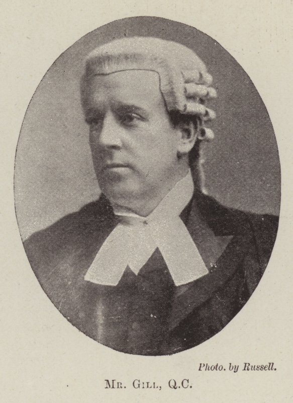 Mr Gill, QC (metszet) alkotó: English School