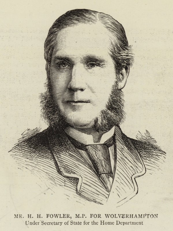 H. H. Fowler úr, Wolverhampton képviselője (metszet) alkotó: English School