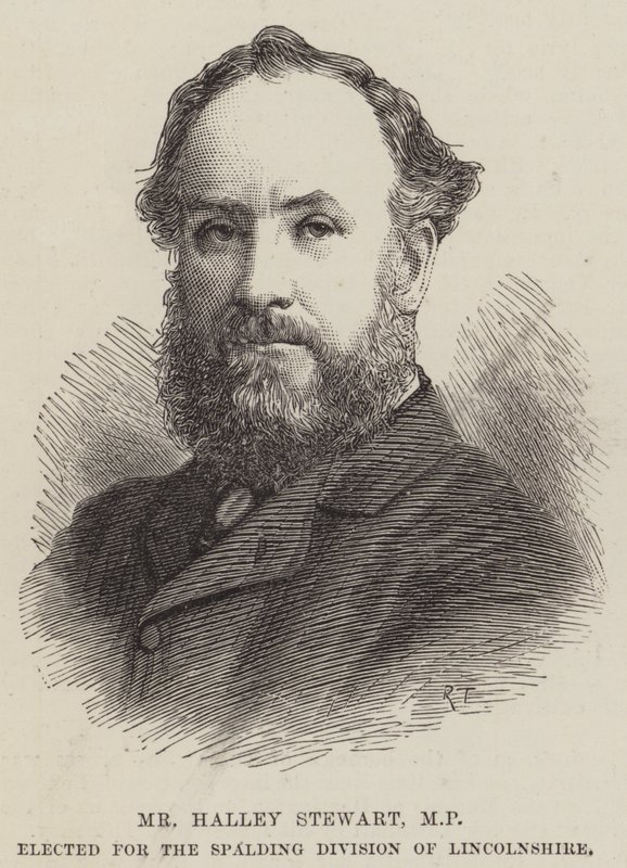 Halley Stewart képviselő, a Lincolnshire-i Spalding Division tagja (metszet) alkotó: English School