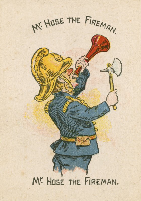Hose úr, a tűzoltó alkotó: English School
