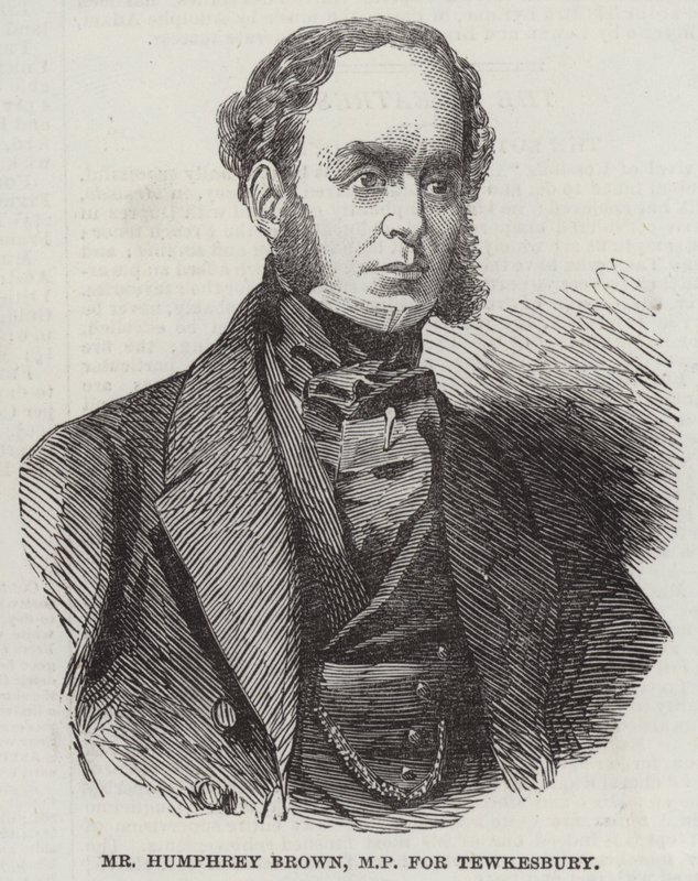Humphrey Brown úr, a Tewkesbury képviselője (metszet) alkotó: English School