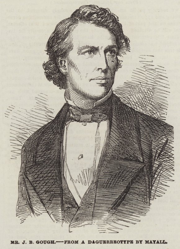 Mr J B Gough (metszet) alkotó: English School