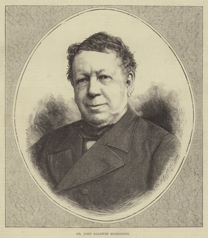 Mr John Baldwin Buckstone (metszet) alkotó: English School
