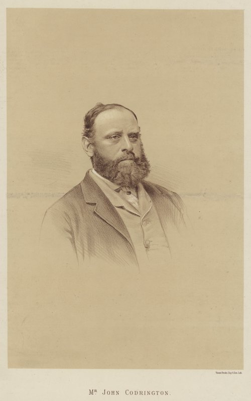 John Codrington úr (litho) alkotó: English School