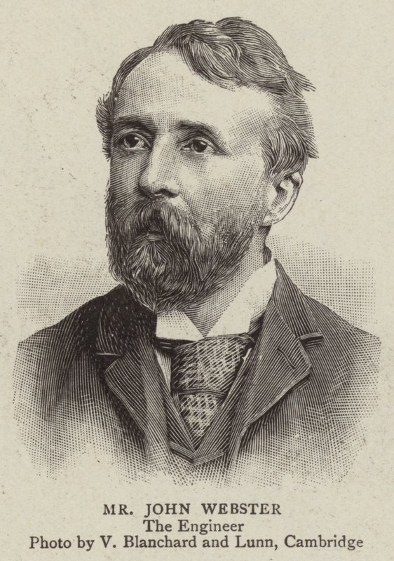 Mr John Webster (metszet) alkotó: English School