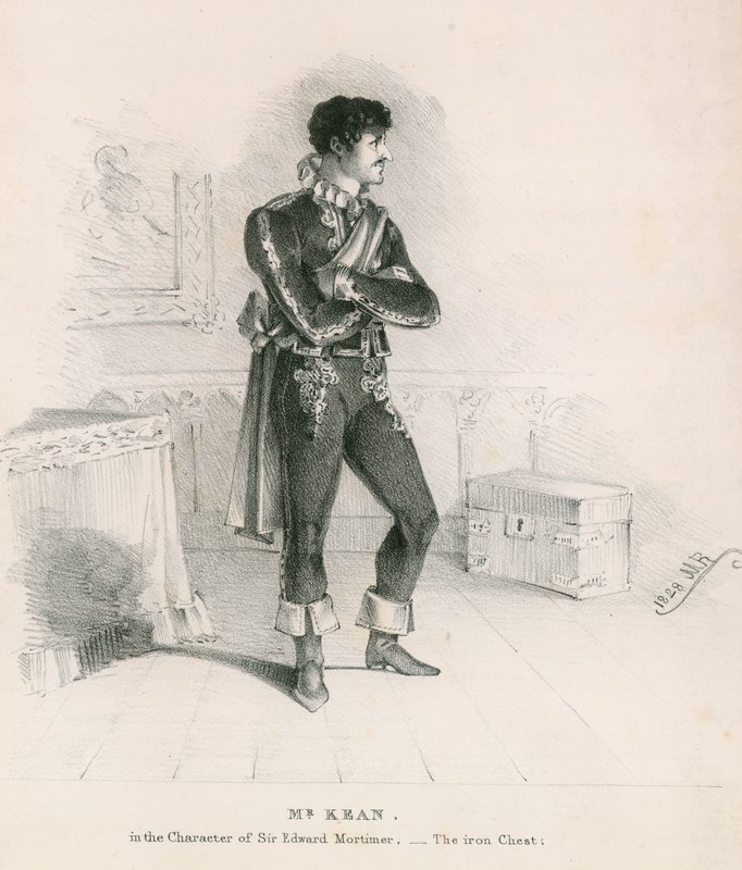 Mr Kean Sir Edward Mortimer karakterében a Vasláda című filmben alkotó: English School