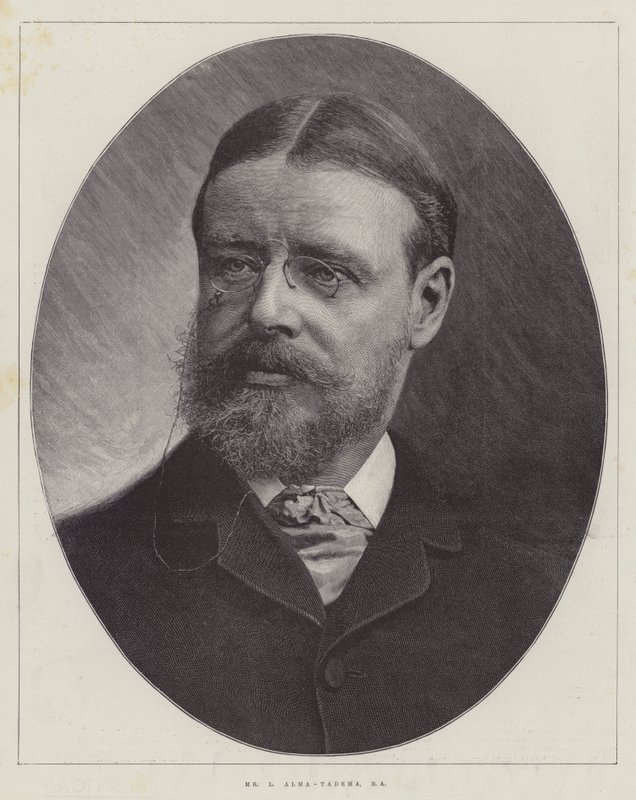 L. Alma-Tadema úr, RA (metszet) alkotó: English School