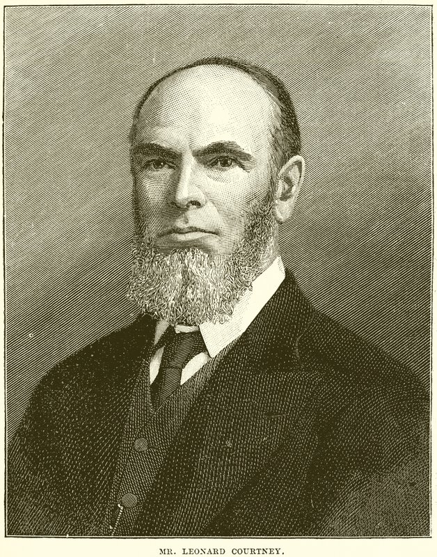 Mr. Leonard Courtney alkotó: English School