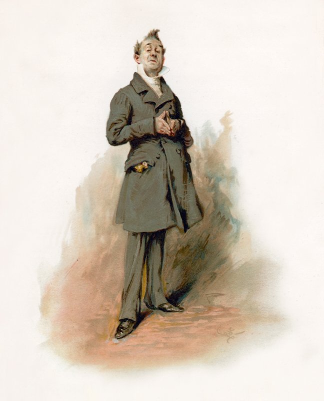 Pecksniff úr Martin Chuzzlewittől. 