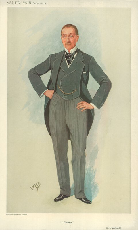 Robert Armstrong Yerburgh, Chester, 1910. április 28., Vanity Fair rajzfilm alkotó: English School