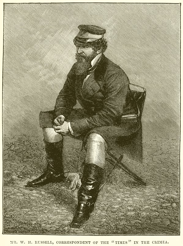 W. H. Russell úr, a Times Krím-félszigeti tudósítója alkotó: English School