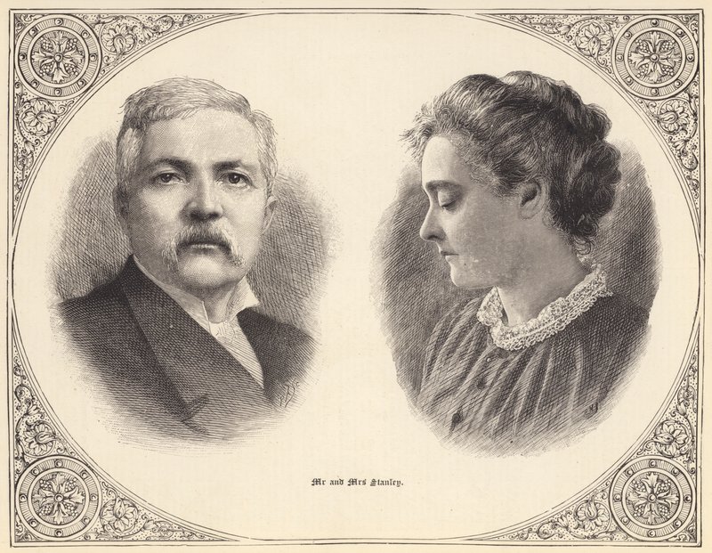 Mr és Mrs Stanley (metszet) alkotó: English School