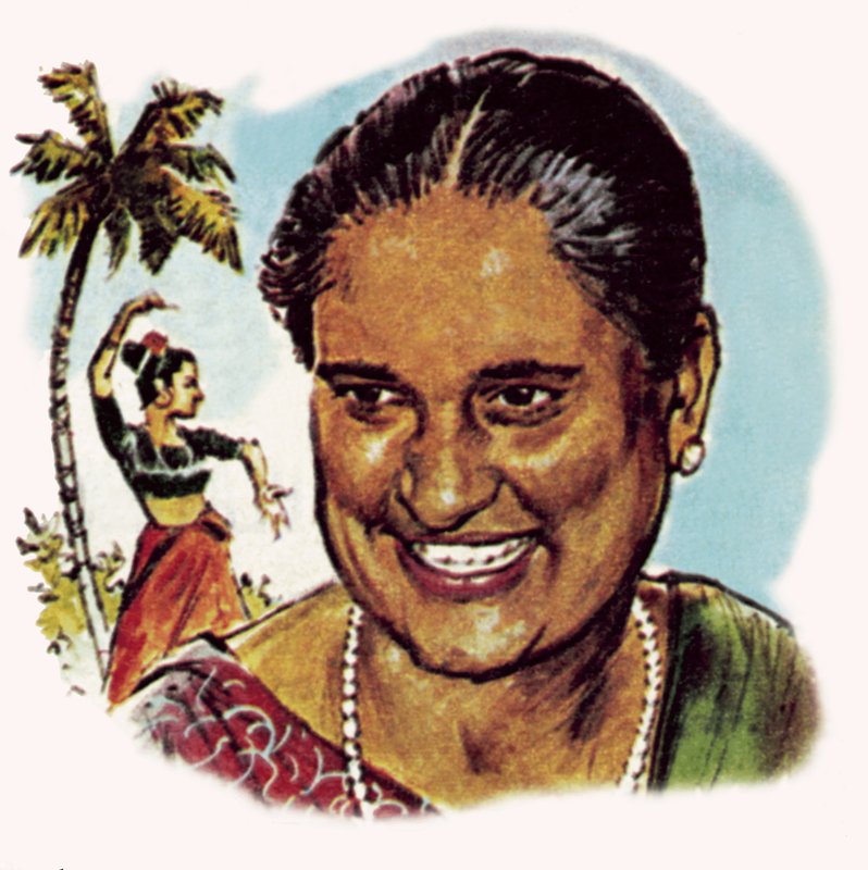 Bandaranaike asszony, Ceylon miniszterelnöke alkotó: English School