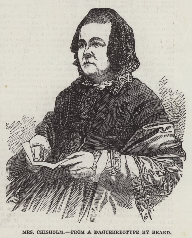 Mrs Chisholm (metszet) alkotó: English School