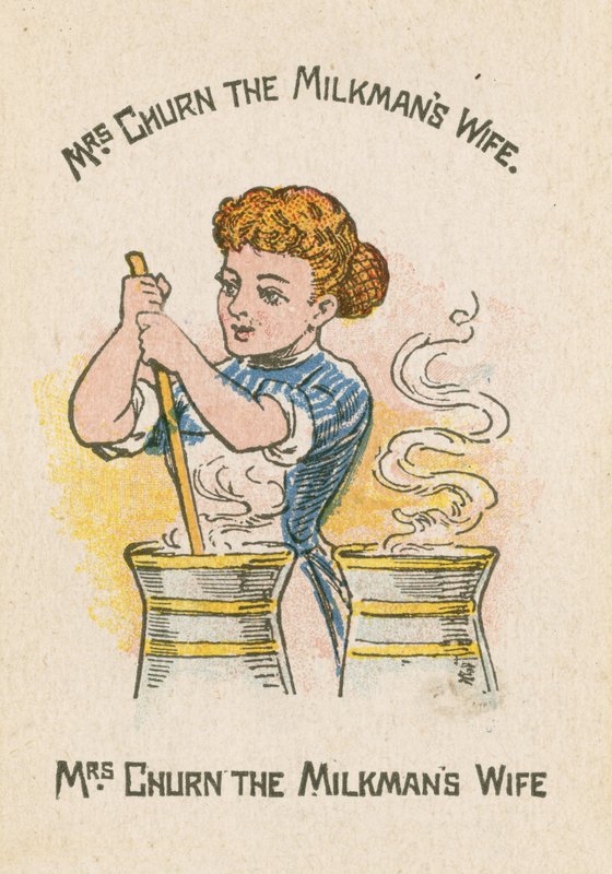 Mrs. Churn, a Milkmans felesége alkotó: English School