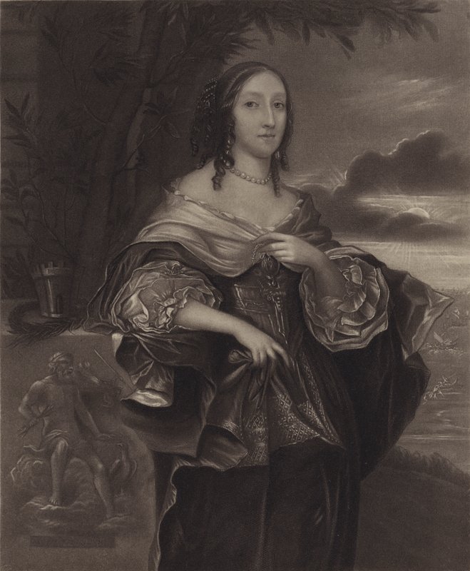 Mrs Claypole (Elizabeth Cromwell), Oliver Cromwell második lánya (lithó) alkotó: English School