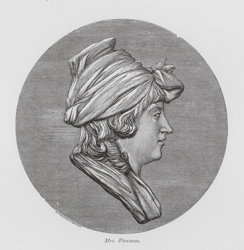 Mrs Flaxman (metszet) alkotó: English School