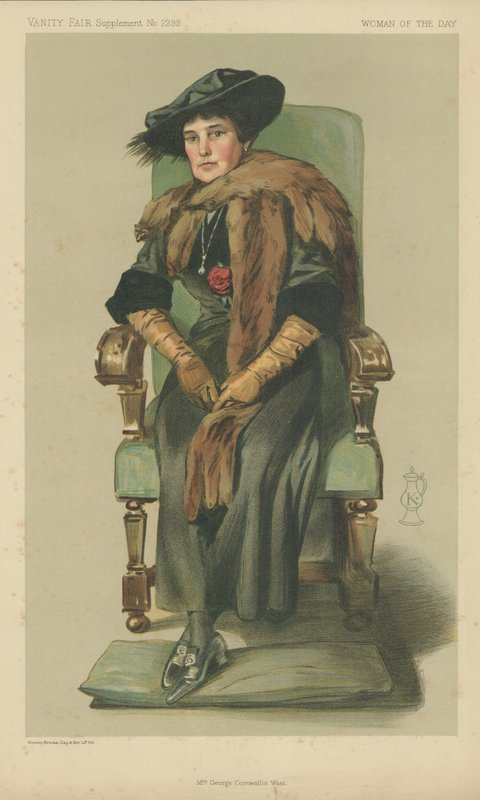 George Cornwallis-West asszony alkotó: English School