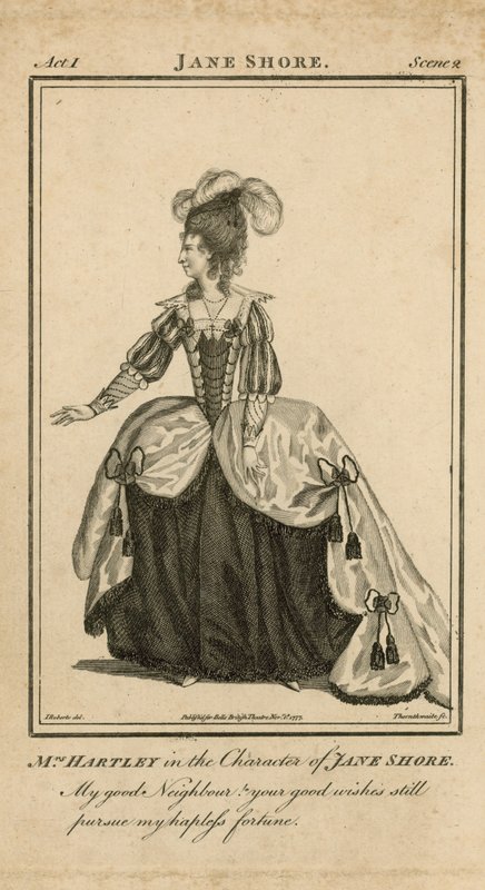Mrs Hartley Jane Shore karakterében alkotó: English School