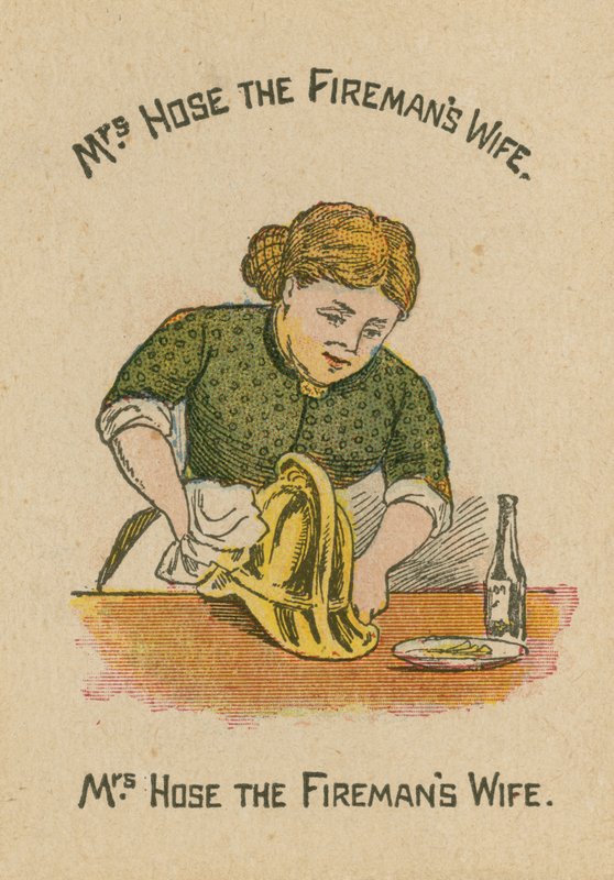 Mrs Hose, a tűzoltók felesége alkotó: English School